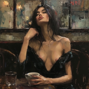 Donna nuda sensuale