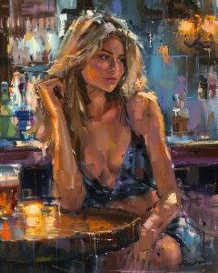 Silueta femenina desnuda