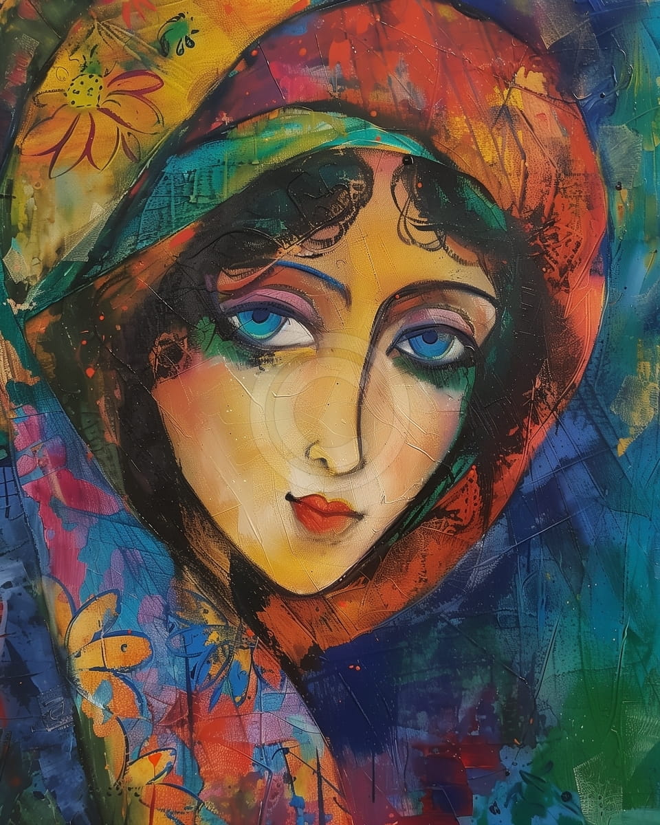 Das Mädchen mit den blauen Augen