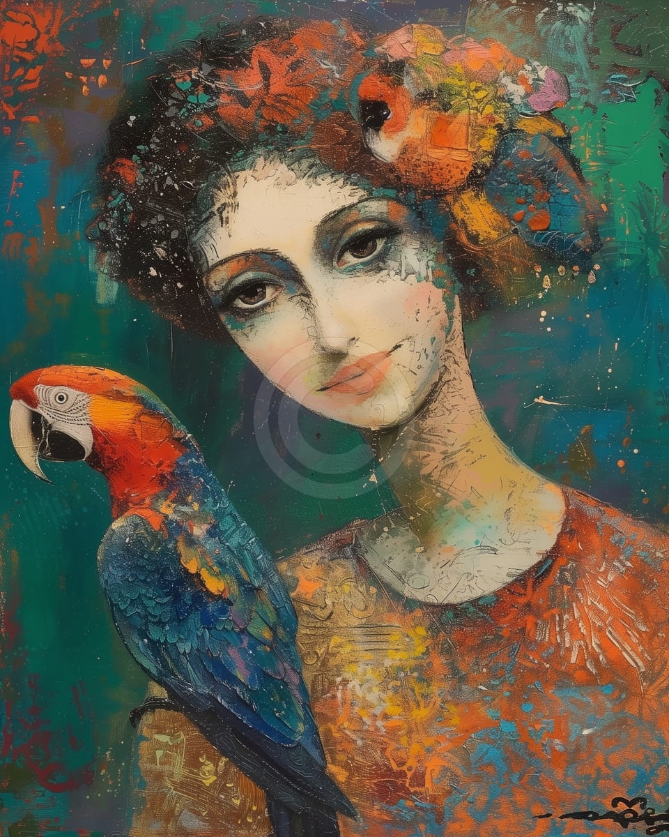 Portrait de jeune fille souriante