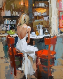 Ritratto di signora seduta