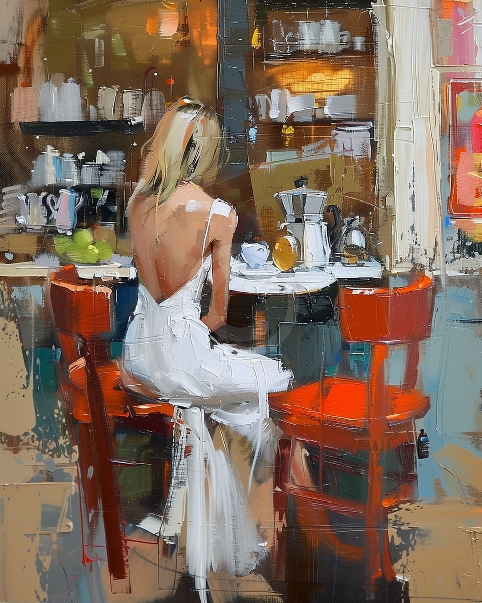 Ritratto di signora seduta