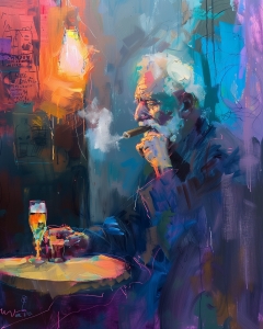 Portrait de vieil homme