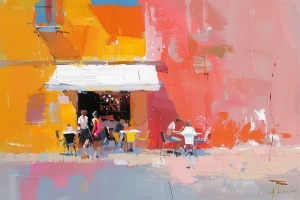 Edificios abstractos de la ciudad