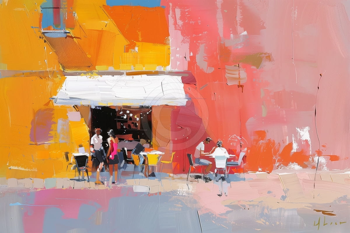 Edificios abstractos de la ciudad