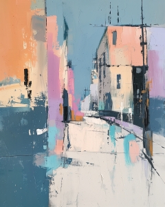 Abstrakte Stadt