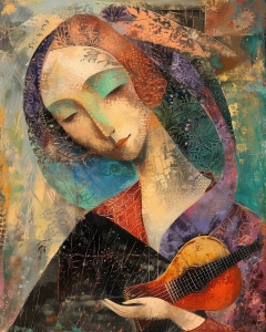 Abbracciando il violino