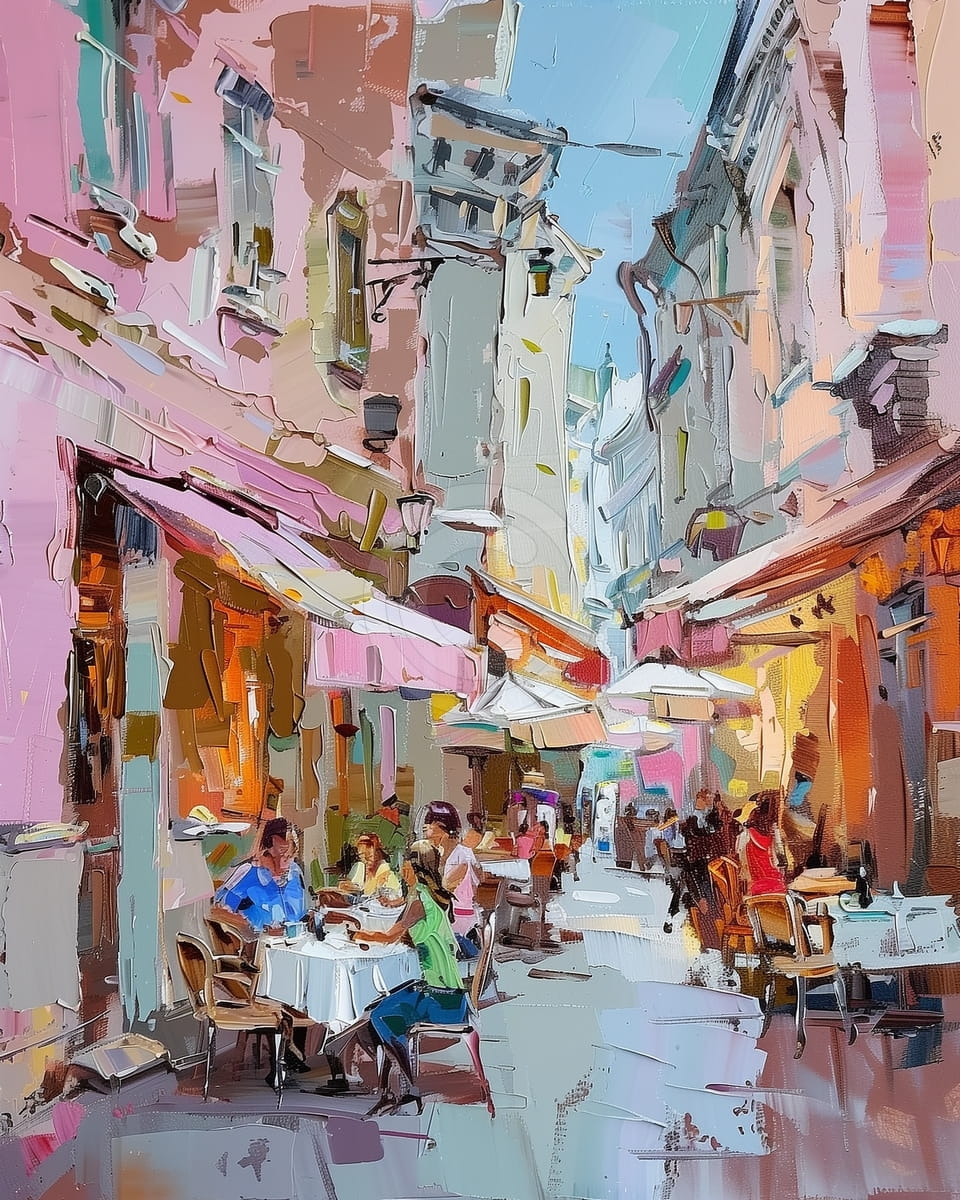 Überfülltes Restaurant