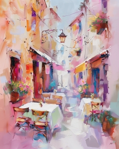 Caf&eacute; callejero en Grecia