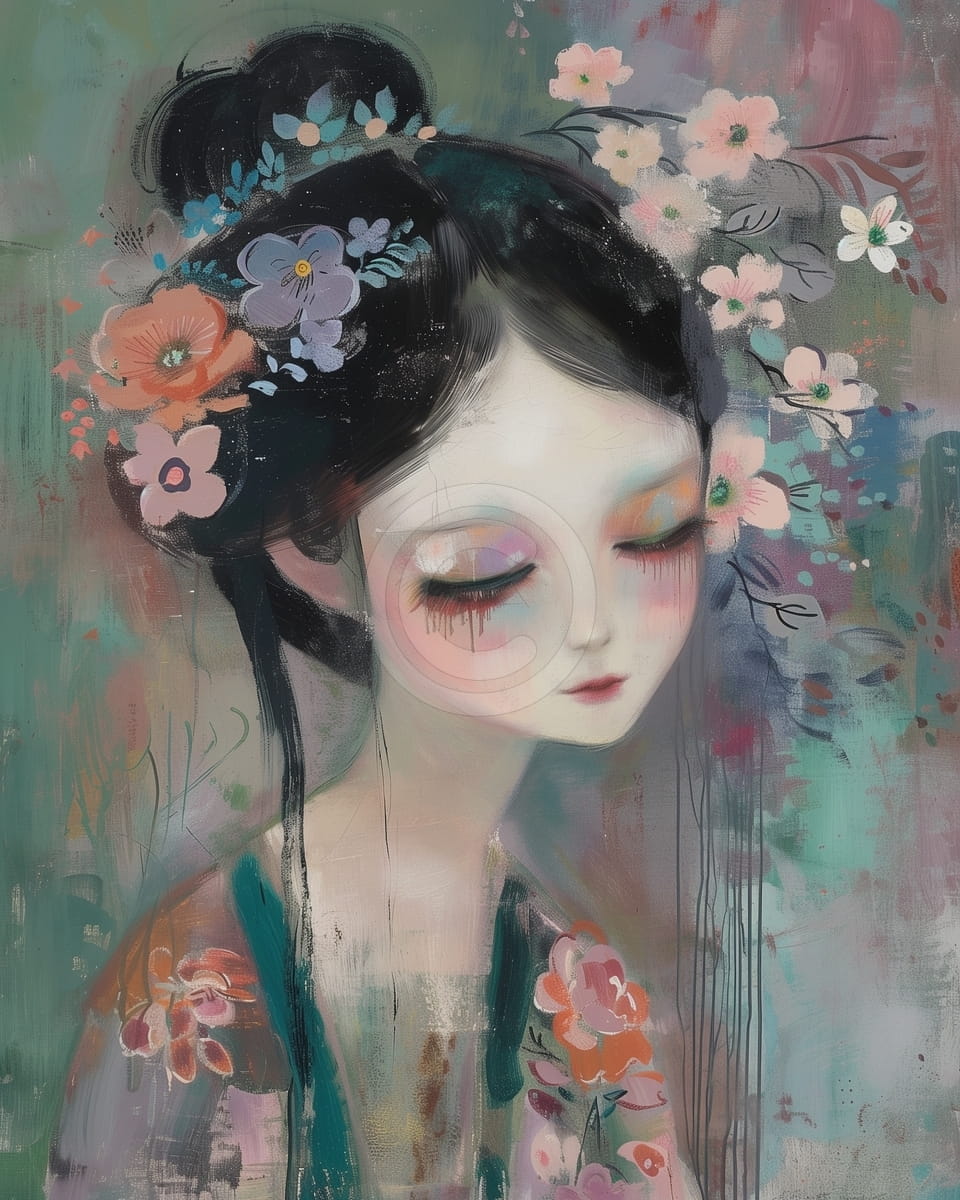 Jeune fille japonaise