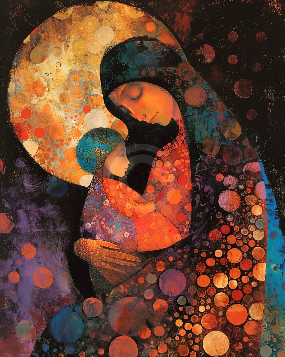 Art-Deco-Frauenporträt