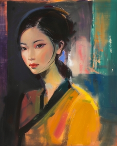 Sch&ouml;ne japanische Frau