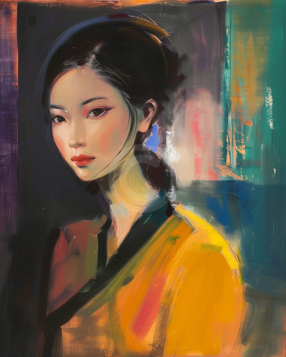 Belle femme japonaise