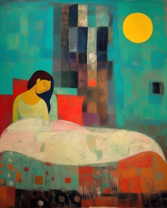 La luna amarilla