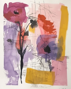 Fleurs abstraites modernes