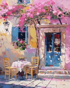 Terrasse de style d&eacute;co