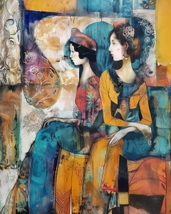 Amies f&eacute;minines