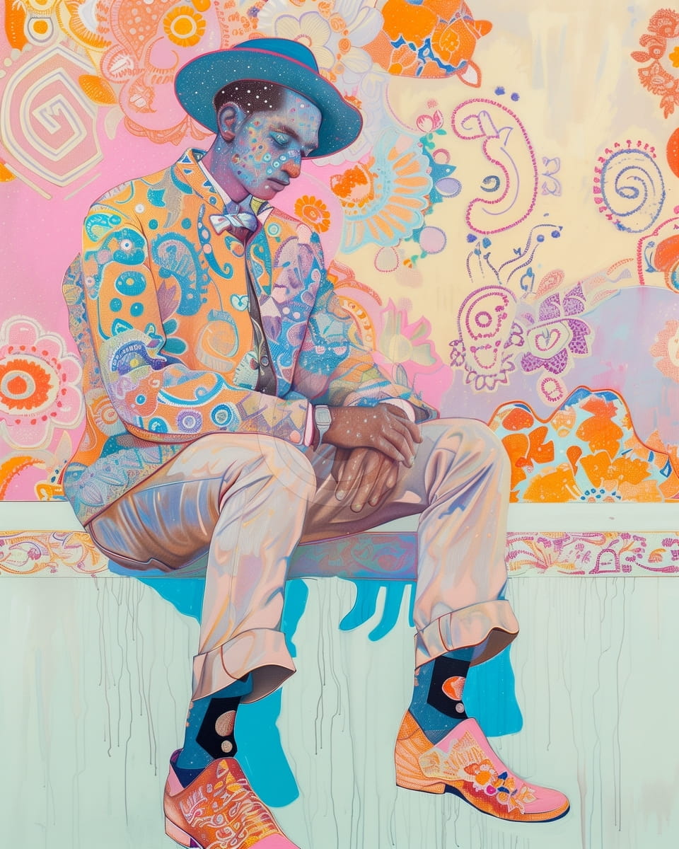 Modernes mexikanisches Porträt