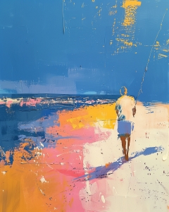 Le p&ecirc;cheur et la mer