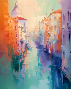 Abstraktes Venedig