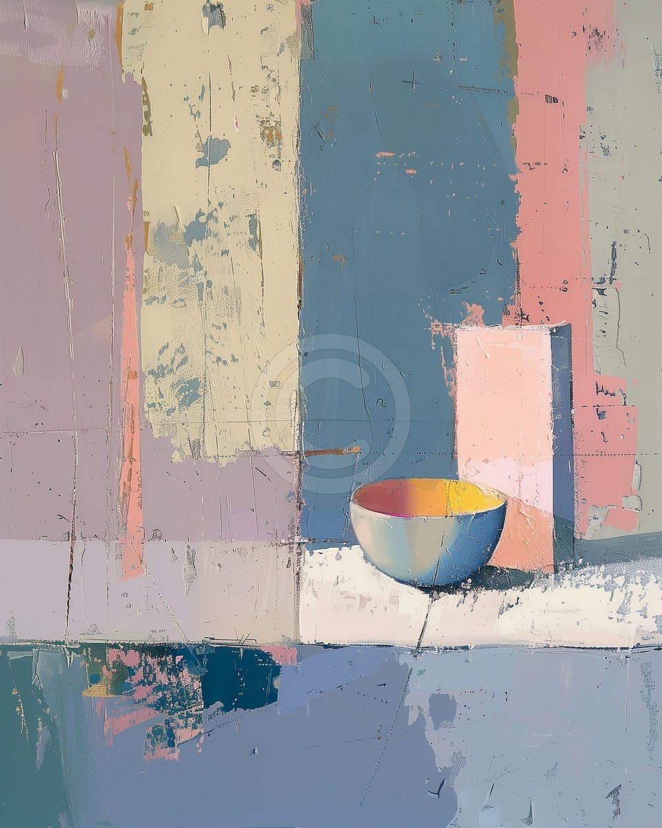 Composition minimaliste de nature morte