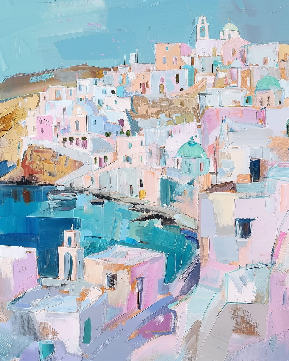 Paysage de Mykonos