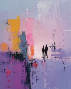Abstracto nocturno