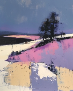 Paysage abstrait en plein air