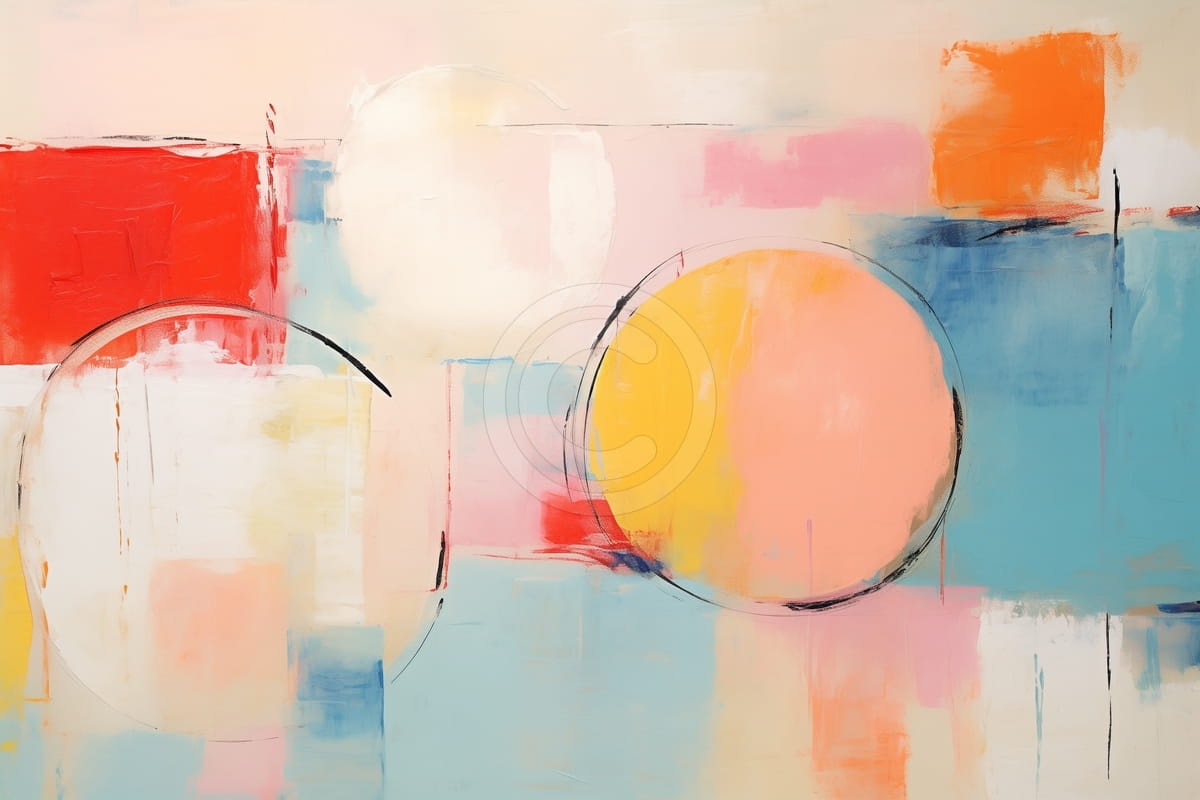 Abstrakte lebendige Farbe