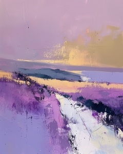 Paysage nuageux abstrait