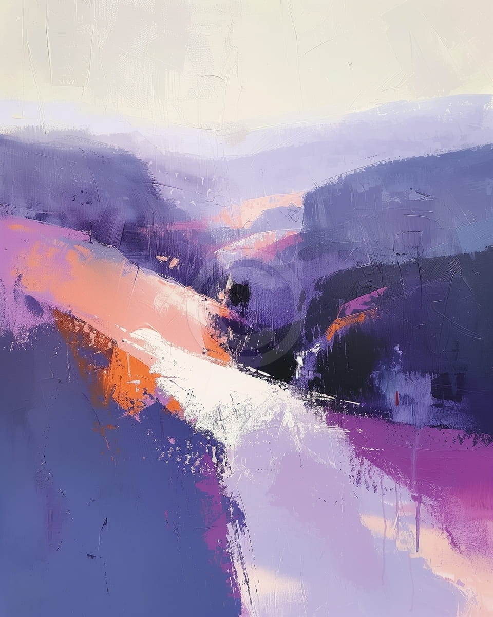 Montagnes abstraites