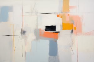 Paisaje geom&eacute;trico abstracto