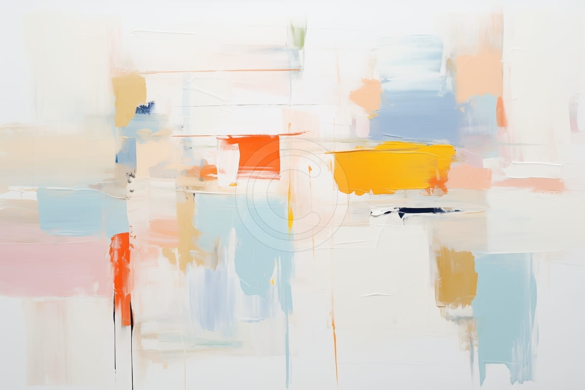 Abstrakter Ozeansonnenaufgang