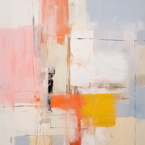 Luz naranja abstracta