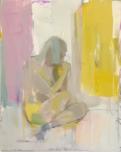 Nu expressionniste abstrait