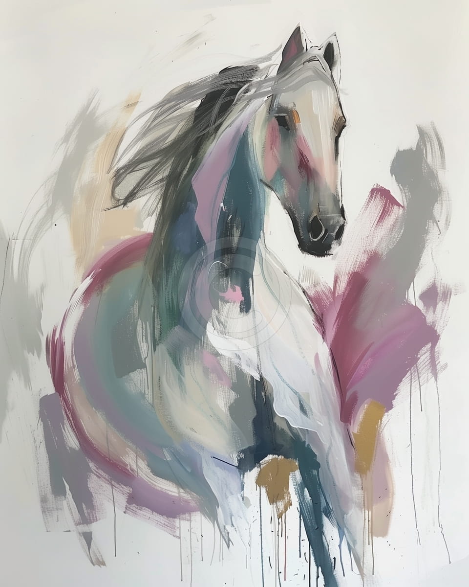 Retrato de caballo al aire libre