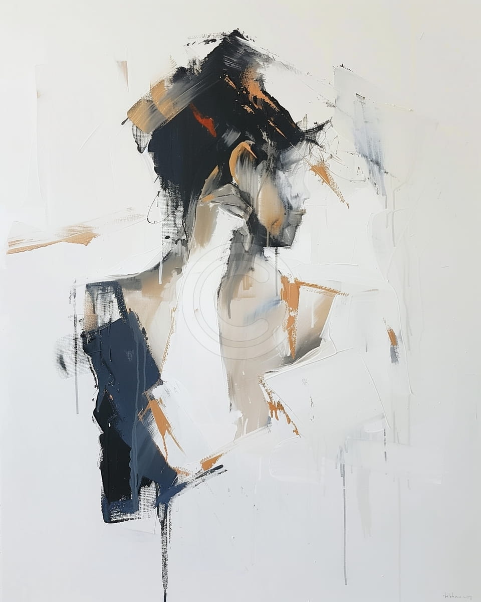 Ritratto astratto neutro