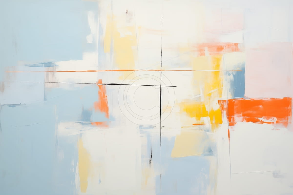 Abstrait léger et aéré