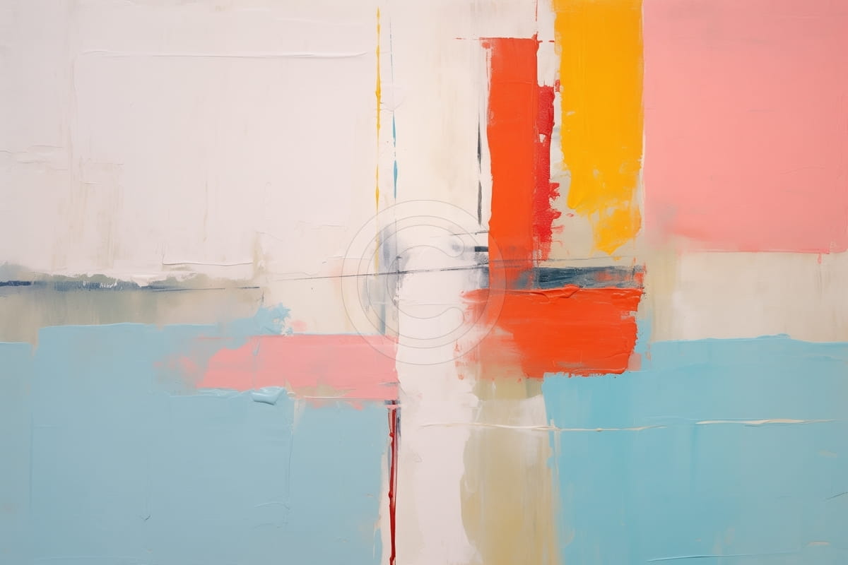 Luce serale astratta