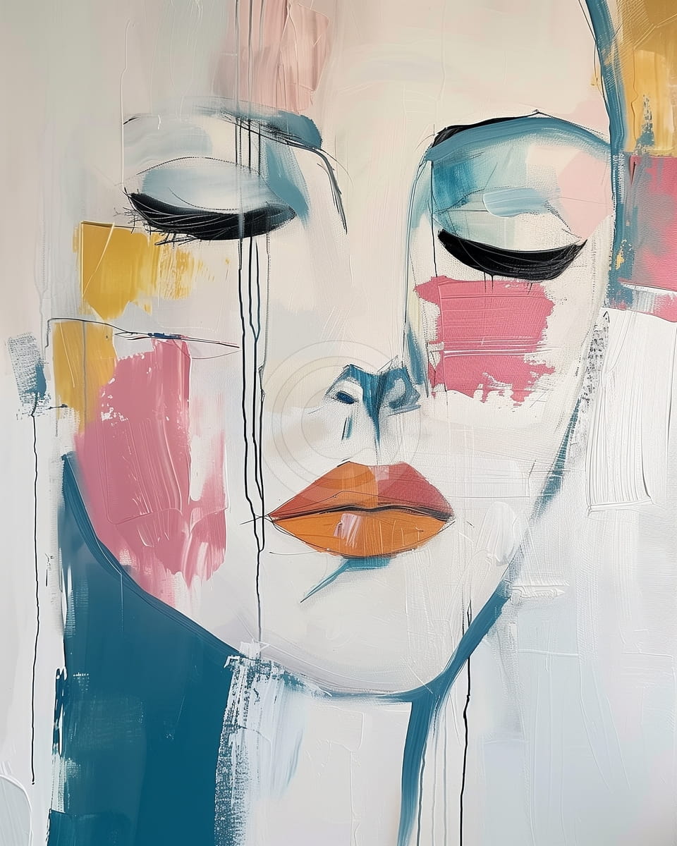 Portrait minimaliste