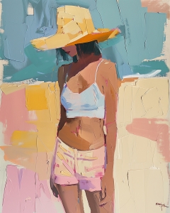 Ritratto di donna moderna