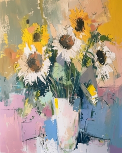 Tournesol blanc