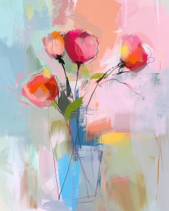 Regenbogenblumen