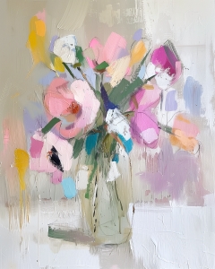 Beau bouquet de fleurs