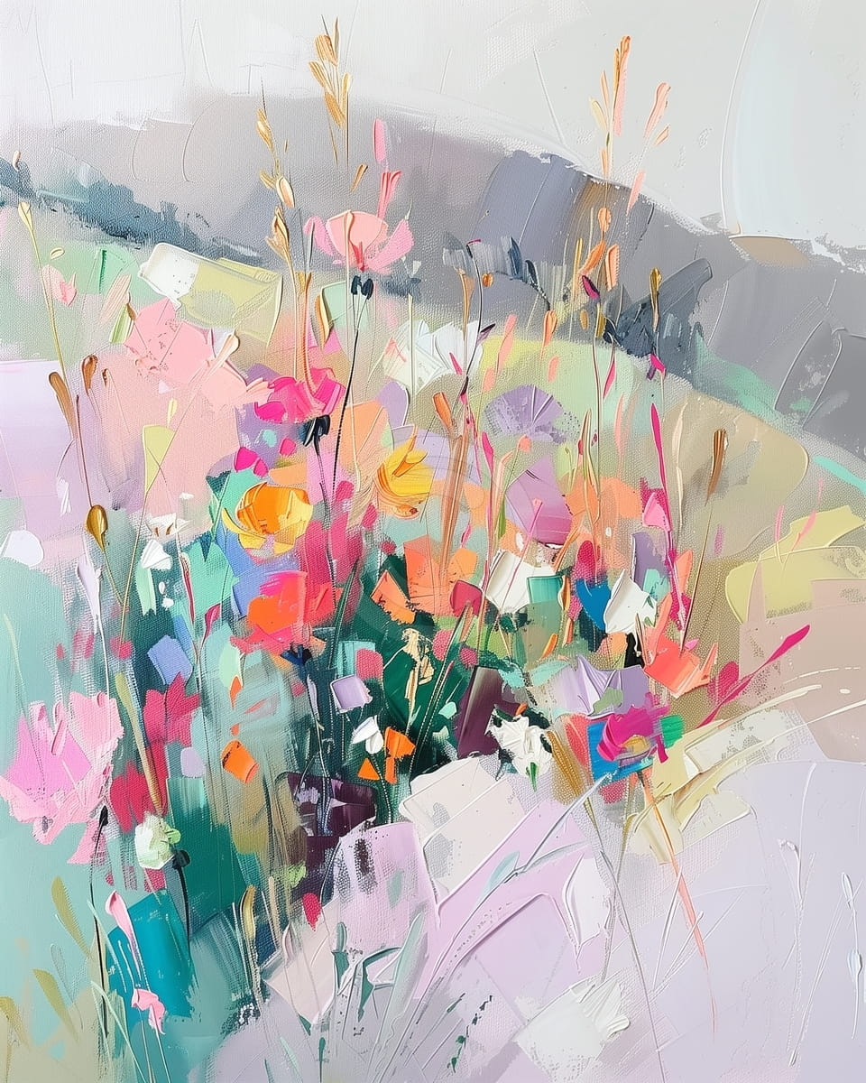 Imagen de flores del campo