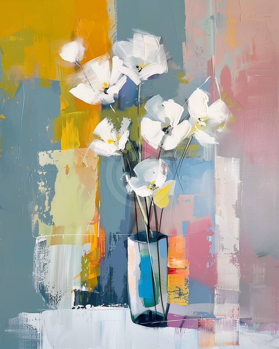 Bonitas flores blancas