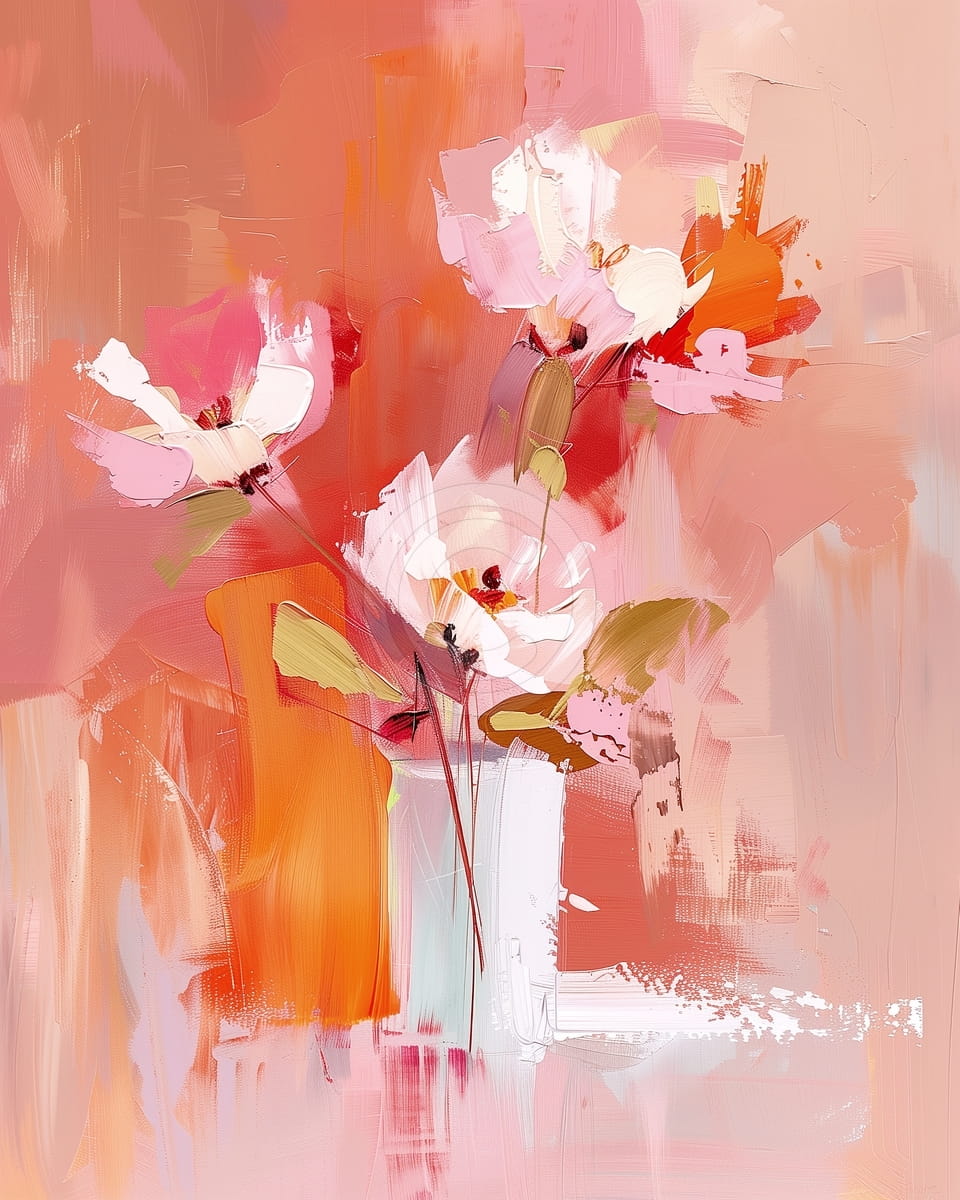 Flores de peonía blanca