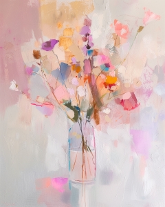 Fleurs lumineuses