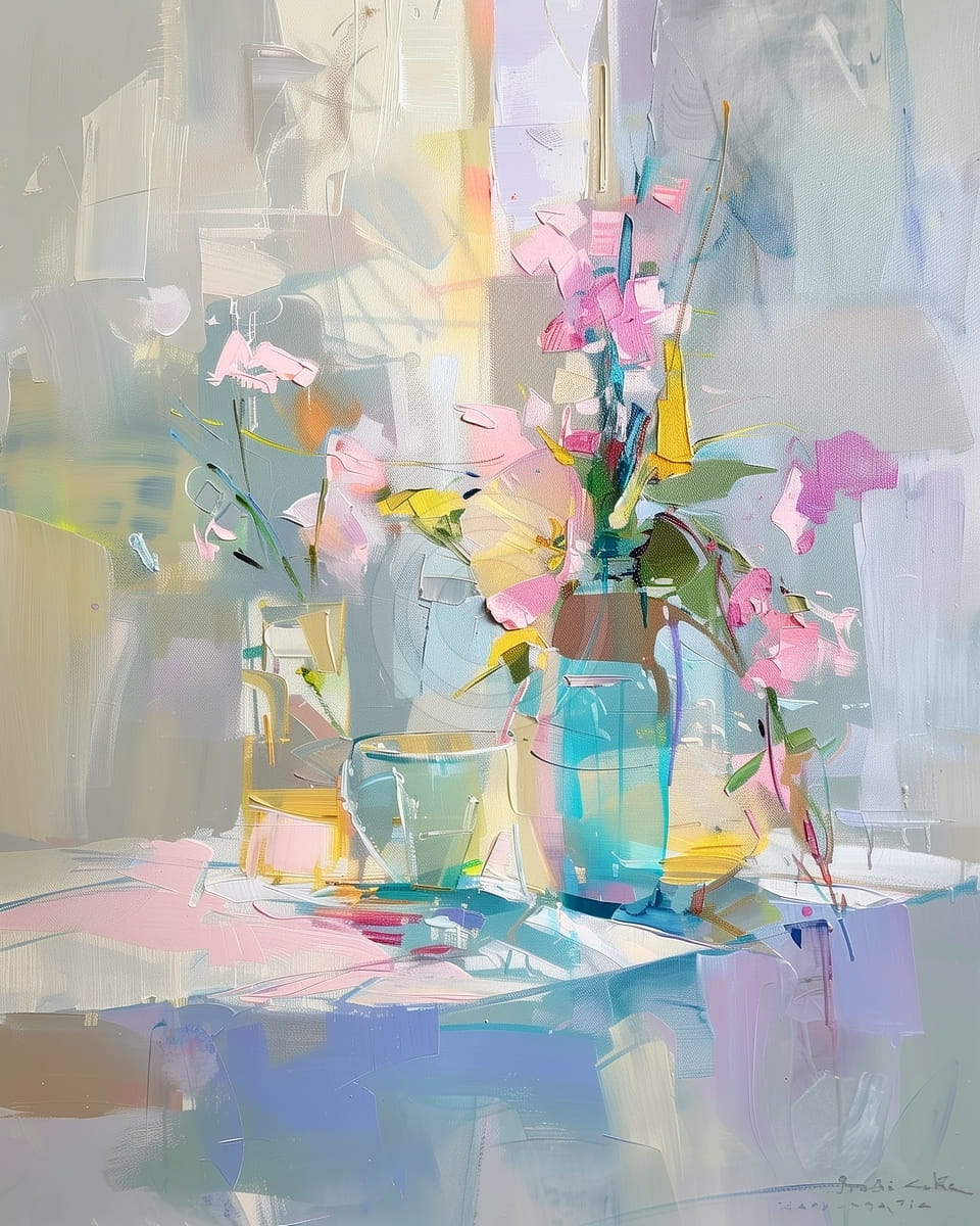 Stillleben mit Blumen