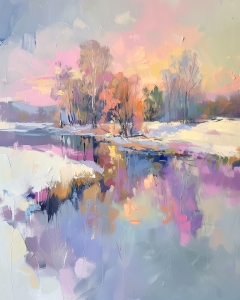 Paysage impressionniste